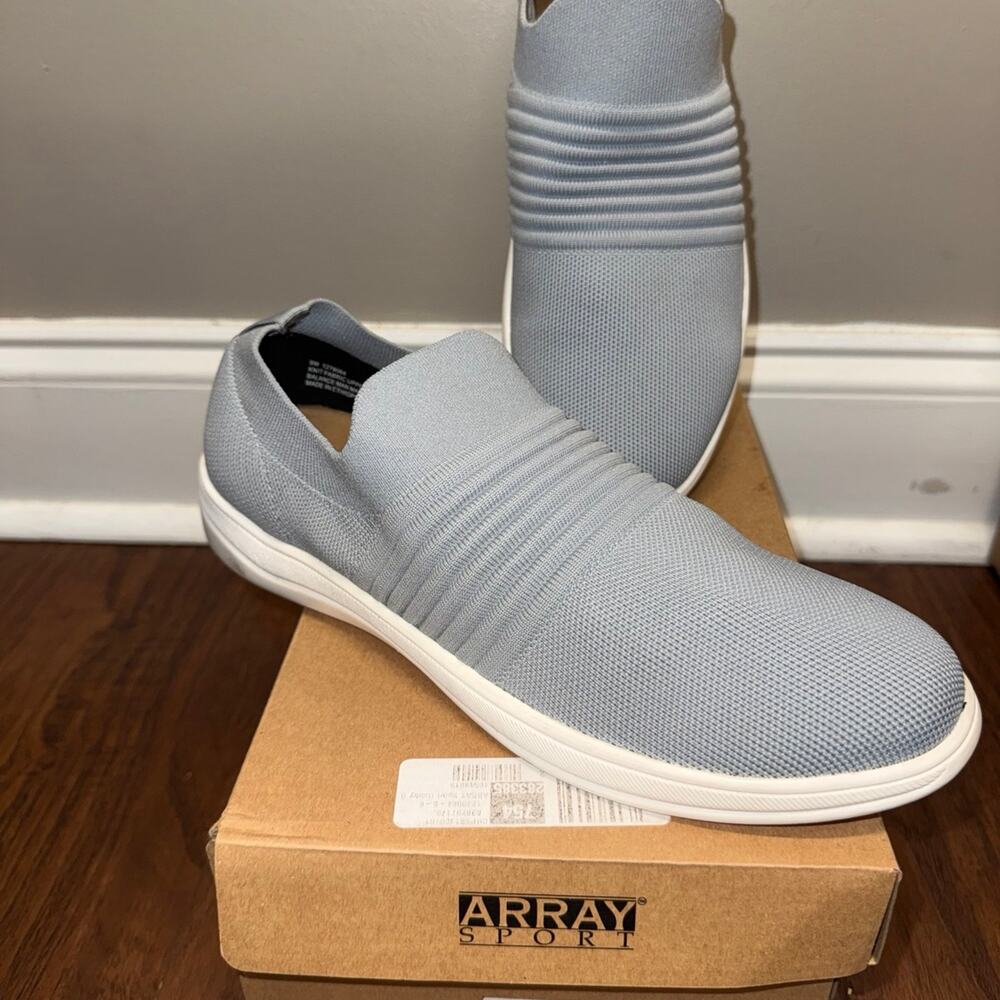 ARRAY Sport Gabby Knit Slip-On Sneakers – Women’s 9W – NEW